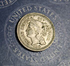 1866 THREE CENT NICKEL COLLECTOR COIN SHIPS FREE