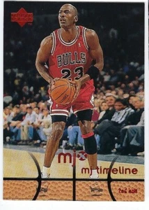 1998-99 Upper Deck Michael Jordan MJx Timeline 2nd Half #96 Basketball NM - Bild 1 von 2