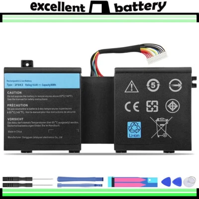 86Wh Battery for Dell Alienware 17 M17X R5,18 M18X R3,0G33TT,KJ2PX,2F8K3 - Bild 1 von 4