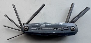 Rare Genuine Allen ZM-5000 Compact Folding Hex Key Set – 7 Piece Metric 6-1.5mm - Picture 1 of 8