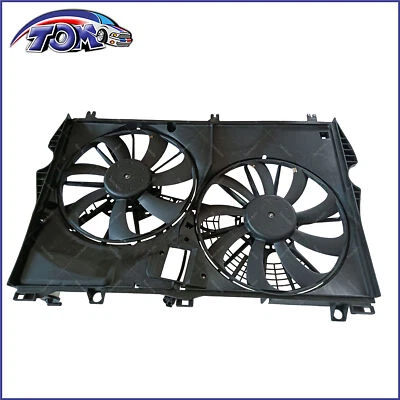 Dual Engine Radiator Cooling Fan w/ Shroud Assembly For 16-22 Lexus RX350 3.5L - Image 1 of 4