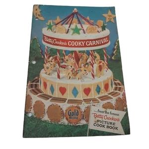 Vintage Betty Cocker's Cooky Carnival Cookbook 1957 - Picture 1 of 7
