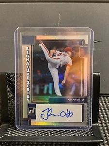 Glenn Otto 2022 Donruss Signature Series Auto (RC) - Rangers - Bild 1 von 2