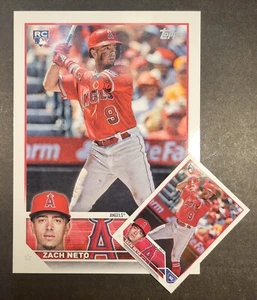 2023 Topps Update Collector’s Super Box Oversized Zach Neto Angels (RC) - Picture 1 of 2