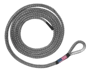 U.S. Made Safe-T-Line PLOW ROPE 1/4 inch x 10 ft - Black (9,200 lb MBS) - Bild 1 von 7