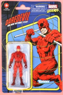 Nueva figura de acción Hasbro Marvel Legends Retro 2021 3,75" Daredevil sellada Foto 1 de 4