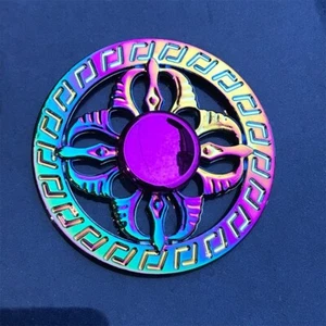 Metal Finger Spinners Rainbow Fidget Spinner Anxiety Stress Relief Toy Hand Toys - Picture 1 of 168