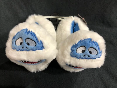 Zapatillas BUMBLE Abominable Muñeco de Nieve Bebé Niño Pequeño Rudolph Blanco Talla 4 - Nuevas con Etiquetas Foto 1 de 4