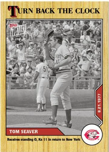 2020 Topps Now Turn Back the Clock - Tom Seaver #144