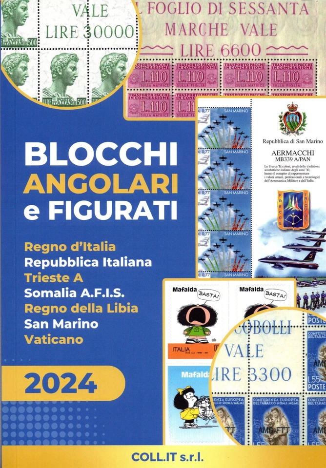 Vatican Novelty - Specialized Catalog of Corner Blocks and Figures 2024 - Image 1 of 1