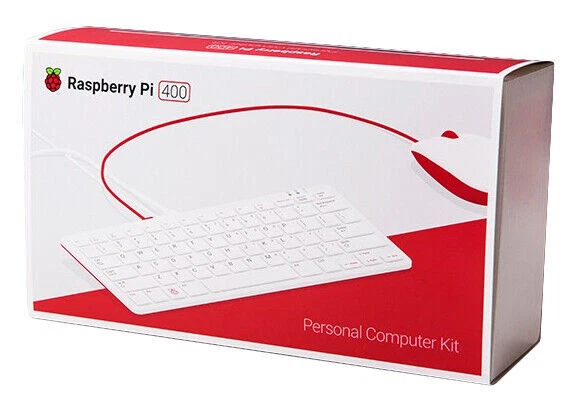 Raspberry Pi 400 (microSD, Broadcom BCM2711, 1,80 GHz, 4GB, DE Tastaturbelegung) Keyboard PC - SC0374