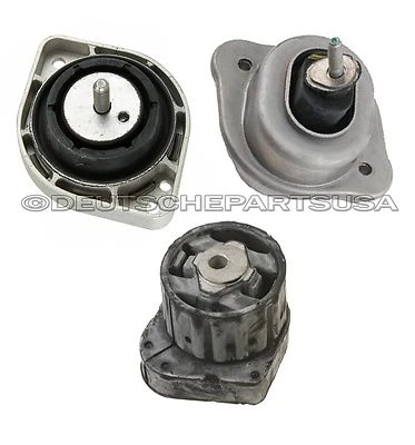 HYDRAULIC HYDRO ENGINE MOTOR + TRANSMISSION MOUNTS L + R SET 3 for BMW E83 X3 - Изображение 1 из 3