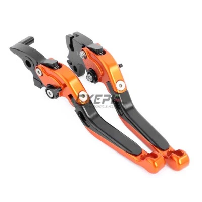 Extendable Brake Clutch Levers For KTM Duke 125 200 250 390 RC Duke 2013-2017 Foto 1 de 4