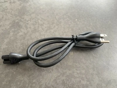  3-polig US Stromkabel USA Netzkabel Netzstecker Mickey Maus Kleeblatt Stecker - Bild 1 von 2