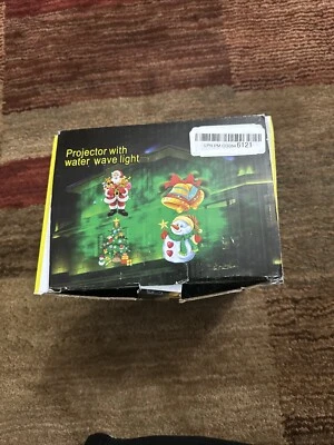 Halloween Christmas Projector Lights Outdoor 14 HD Slides 3D Ocean Wave +Patt... - Image 1 of 3