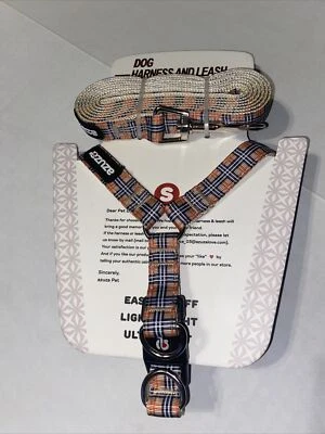 AZUZA SMALL DOG HARNESS W/MATCHING LEASH & HARNESS NEW See Pics - Image 1 of 4