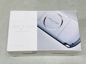 Sony PSP-3000 Mystic Silver Console w/ Box Tested Working Japan PlayStation - Picture 1 of 10
