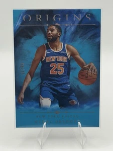 Puentes Mikal 2024-25 Panini Origins/25 Turquesa Paralelo New York Knicks - Imagen 1 de 6