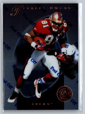 1997 Pinnacle Certified #27 Terrell Owens - Image 1 of 2