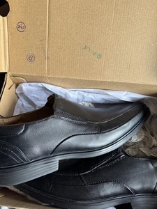 Clarks Lite Ave 26169242 Herren Schwarz Halbschuhe & Slipper Freizeitschuhe Größe 11 M - Bild 1 von 7