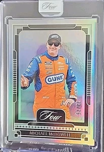 Michael McDowell 2025 Panini Turn Four NASCAR lámina de plata #38 NASCAR #72/75 - Imagen 1 de 2