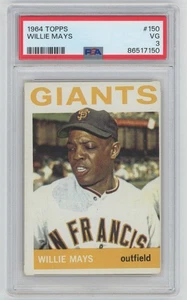 1964 Topps 150 Mays PSA 3 689642  - Foto 1 di 2