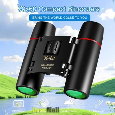 30x60 Compact Binoculars Waterproof Binocular with Low Light Vision,High Powered - Image 1 of 4