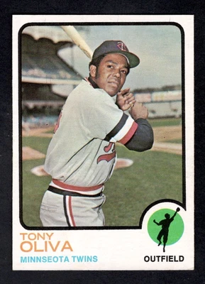 Tarjeta de béisbol 1973 Topps #80 Tony Oliva Salón de la fama Minnesota Twins casi nueva ee Foto 1 de 2