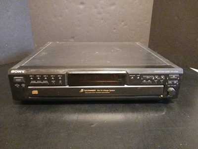 Sony CDP-CE245 CD Changer 5 Compact Disc Player HiFi Stereo No Remote Tested! - Image 1 of 4