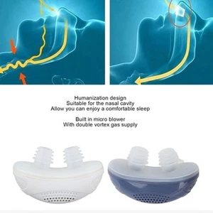 Elektrisches Schnarchlösungsgerät Komfortabler Schlaf Verhindert Schnarchen^ - Bild 1 von 22
