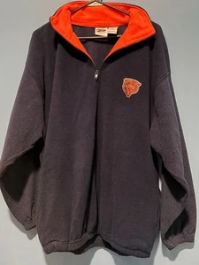 Sudadera de colección de los 90 Chicago Bears para hombre grande polar Pull-over NFL The Edge - Imagen 1 de 5