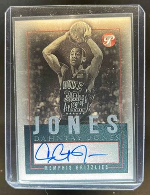 2003-04 Topps Pristine Dahntay Jones Personal Endorsements Auto RC #PEA-DJ Foto 1 de 2