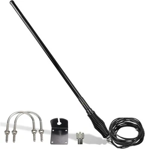Retevis GMRS Mobile Antenna, Heavy Duty Fiberglass 6.5dB Black  - Picture 1 of 9