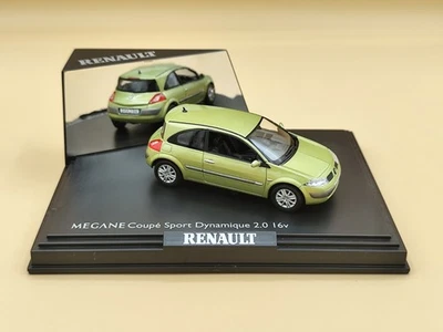 1/43 Renault Megane II Coupé Sport Dynamique Vert Citron 2003 Norev ref: 517603 - Photo 1/4