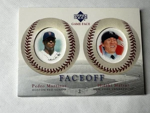 2003 Upper Deck Game Face #188 Pedro Martinez / Hideki Matsui - Bild 1 von 2