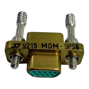 MDM-9PSK ITT Cannon Micro D Sub Connector 9 Position Female - Picture 1 of 2