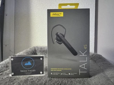 Jabra GN Talk 45 Bluetooth Headset with Noise Cancellation Black Canal Earbud - Image 1 of 4