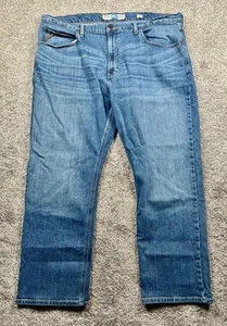 Ariat Jeans Men’s Size 42x30 Blue Legacy M2 Traditional Relaxed Boot Cut Western - Picture 1 of 6