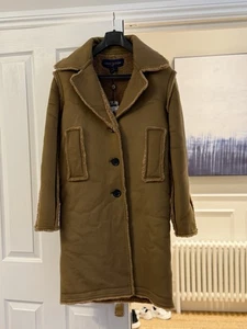 Louis Vuitton £3650  Shearling Camel Coat New with Tag Size 38 UK 10 US 6 EU 38 - Picture 1 of 15