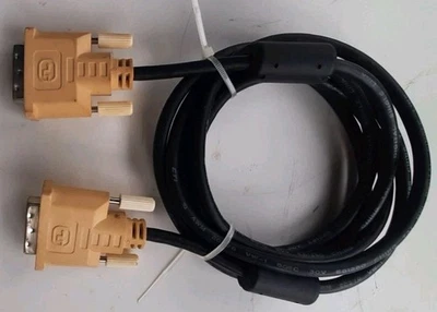 DVI-D zu DVI-D Single Link 18+1 Stecker TV TFT PC Monitor Kabel  - Bild 1 von 4