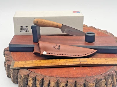 Custom Handmade Blind Horse Knives Fixed Blade NRA PA Patriot Knife--2979.24 - Image 1 of 4