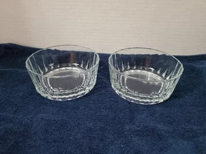 Vintage - 2er Set Pasabahce Made in Turkey geschliffene Glasschalen - Dessertschalen EUC - Bild 1 von 4