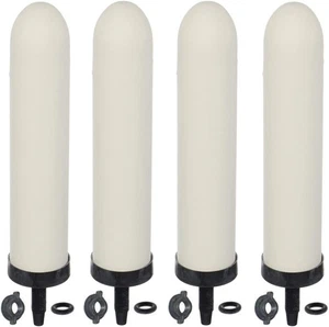 4PCS 10-inch Replacement Ceramic Filter Candle with Activated Carbon for Coun... - Picture 1 of 7