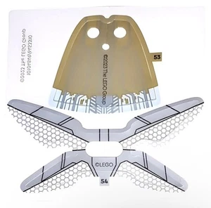 NEW LEGO® Vision Gold Cape & Wasp Minifigure Wings Parts / Avengers Tower 76269 - Picture 1 of 1