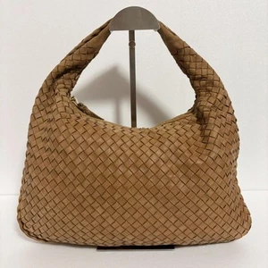 Bottega Veneta 115653 V0013 2510 Intrecciato Hobo Brown Shoulder Bag Ladies Auth - Picture 1 of 20
