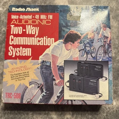 Vtg Radio Shack Two-Way Radio Communication System TRC-508 New in Box - Image 1 of 4