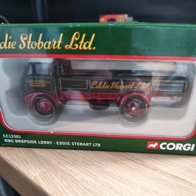 Corgi Model Number CC13301 BMW Dropside Lorry Eddie Stobart Ltd 1/50 Diecast Box - Image 1 of 2