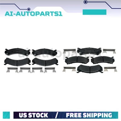 Kit pastillas freno cerámicas delanteras traseras Chevrolet Avalanche 2500 2002-2006 Foto 1 de 4