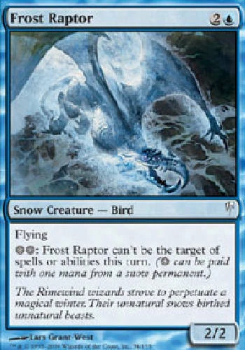 FROST RAPTOR FOIL X4 4 4X Coldsnap MTG Magic the Gathering Cards DJMagic - Image 1 of 1