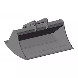 Metall Flachschaufel für 1/14 Hydraulik RC Bagger 914 Funksteuerung BaggerTeile - Bild 1 von 1